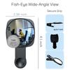 1pc Privacy Anti Peeping Convex Mirror - Adjustable 360 ° Blind Spot Free Office Desk Mirror, Suitable for Computer Monitors