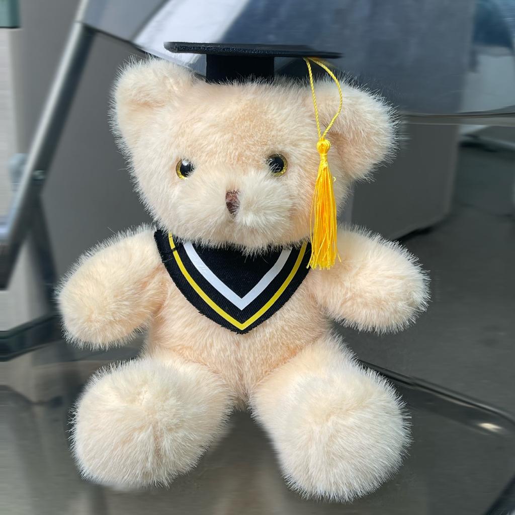 High-quality European Mink Teddy Bear Doll Grab Machine Plush Toy Birthday Gifts Spreading Street Stove Ring