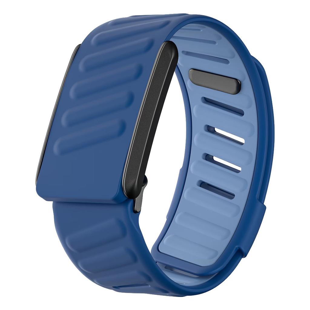 Compatible for WHOOP 4.0/5.0 MG SportFlex Wrist Band Soft-Touch Silicone Waterproof and Sweatproof Soft Adjustable Rubber Band