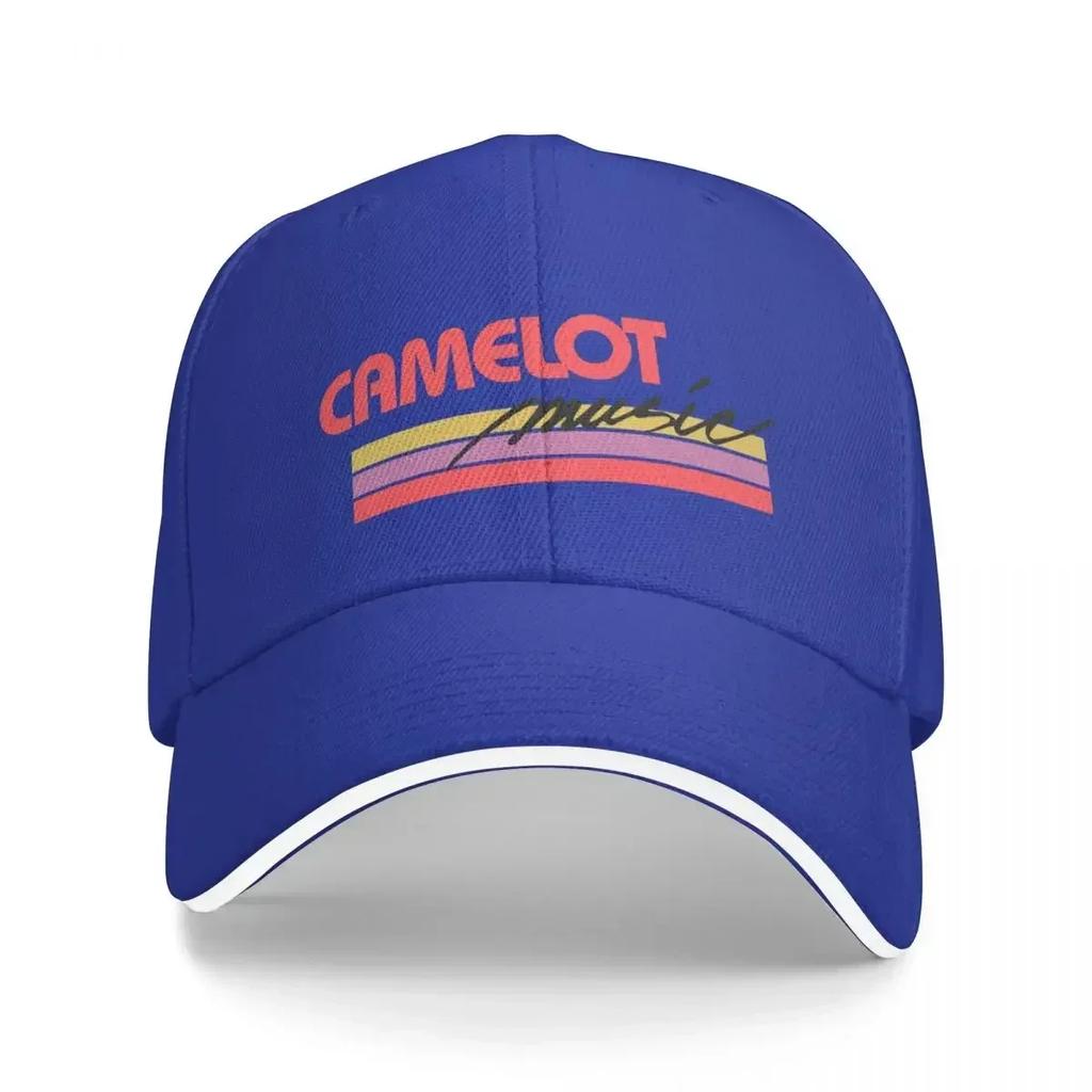 Camelot Music Retro Record Store Baseball Cap foam party Hat Golf Wear Luxury Brand fashionable For Women Unisexs