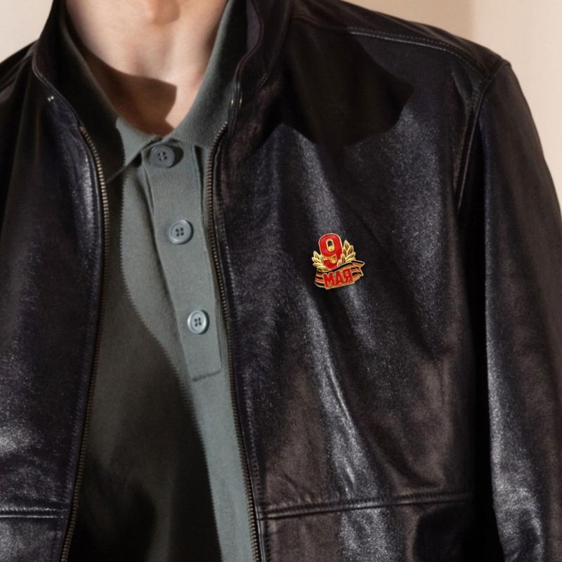 Patriotic Russian Militaries Pin For Collectors National Flag Badge Accessories For Historical Event And Daily Wear