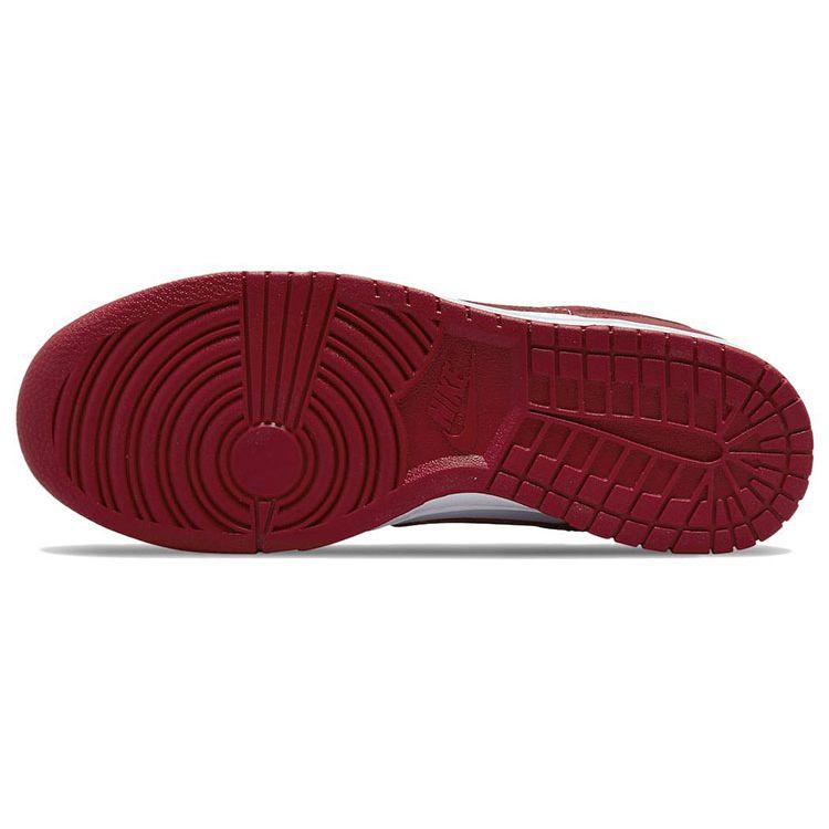 Nike Dunk Low Gym Red Męskie Sneakersy Białe Uniwersyteckie Złoto DD1391-602