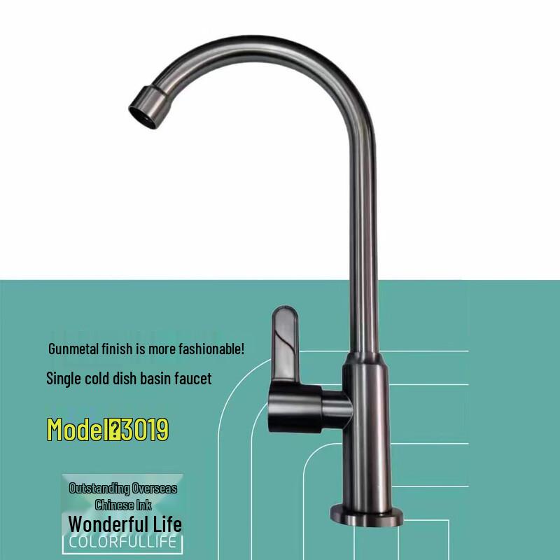 Kitchen Sink Single Cold Water Faucet