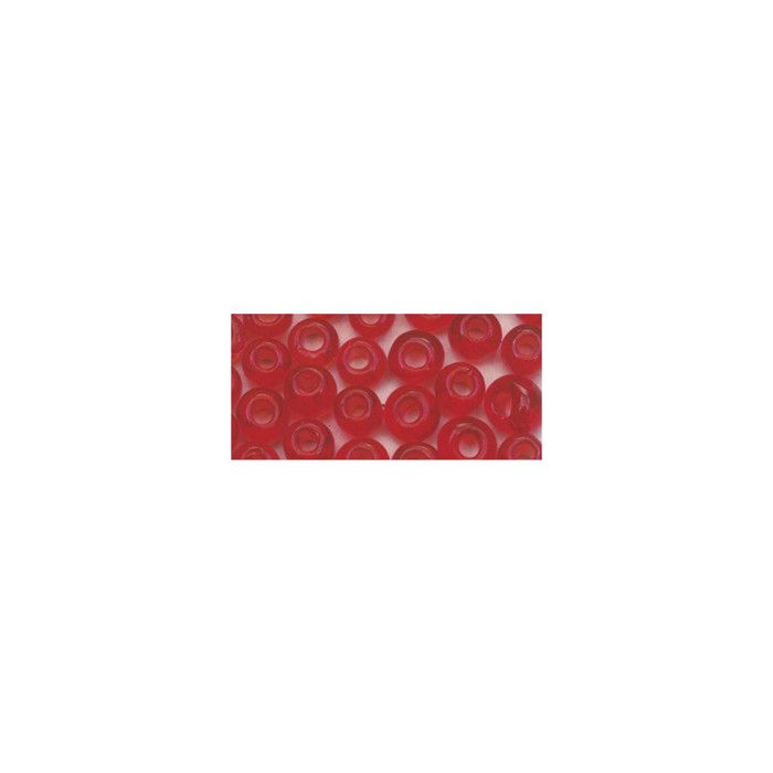 Perle rocaille 2 mm transparentes Rouge 17 g