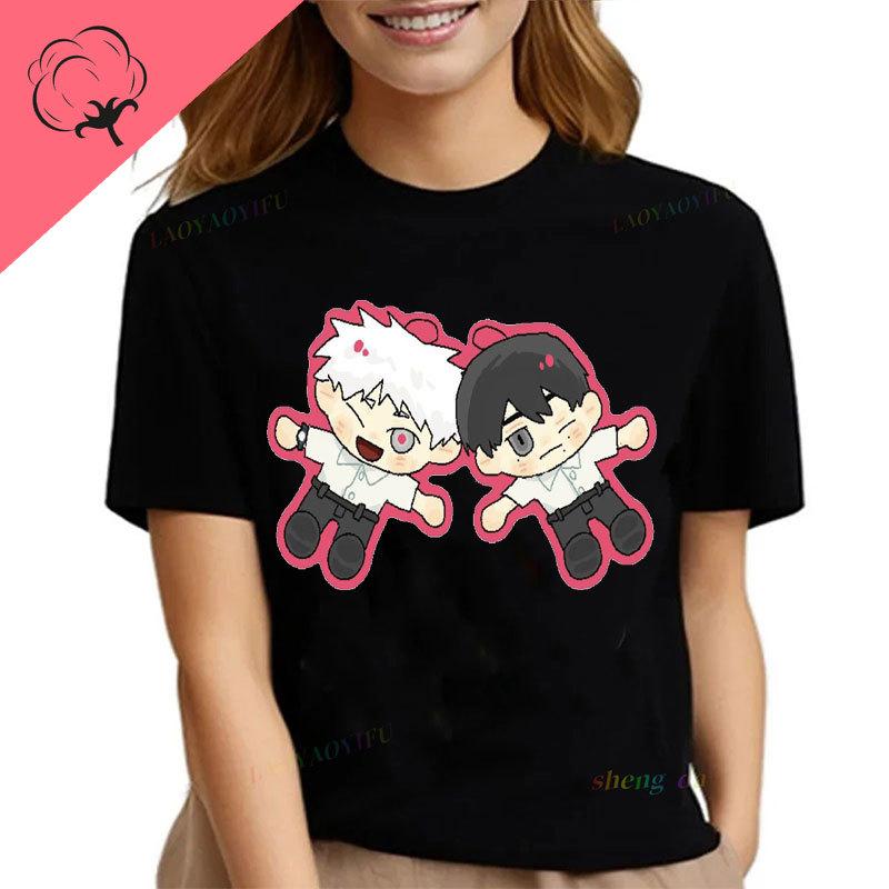 The Summer Hikaru Died Ga Shinda Natsu Aninme Shirt Cotton Crewneck Popular Hot Sale Cartoon Streetwear Harajuku Camisa Clothes