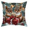 New Year Multi-size Tree Animals Cushion Cover Pillowcase Merry Christmas Decoration Cushion Pillow Cases For Home Xmas Ornament