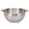 Stainless Steel Colander Strainer Dense Holes Kitchen Gadget Food Strainer Basket with Handle for Washing Vegetables