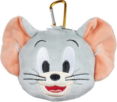 Tees Factory Tom and Jerry Tuffy Plush Zipper Mascot with Carabiner (TJ-5541427TF)