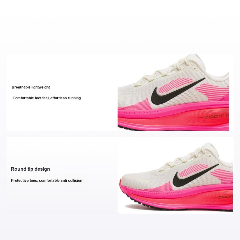 Nike Men's Pink/Cream Vomero 18 Sail Hyper Sneakers Sequoia Ib7315-100 Cm
