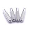 Car Door Lock Pin Knob Button Covers for and GLC 4-Piece Mercedes-Benz W205, W166, W213, C, GLE, (Silver)