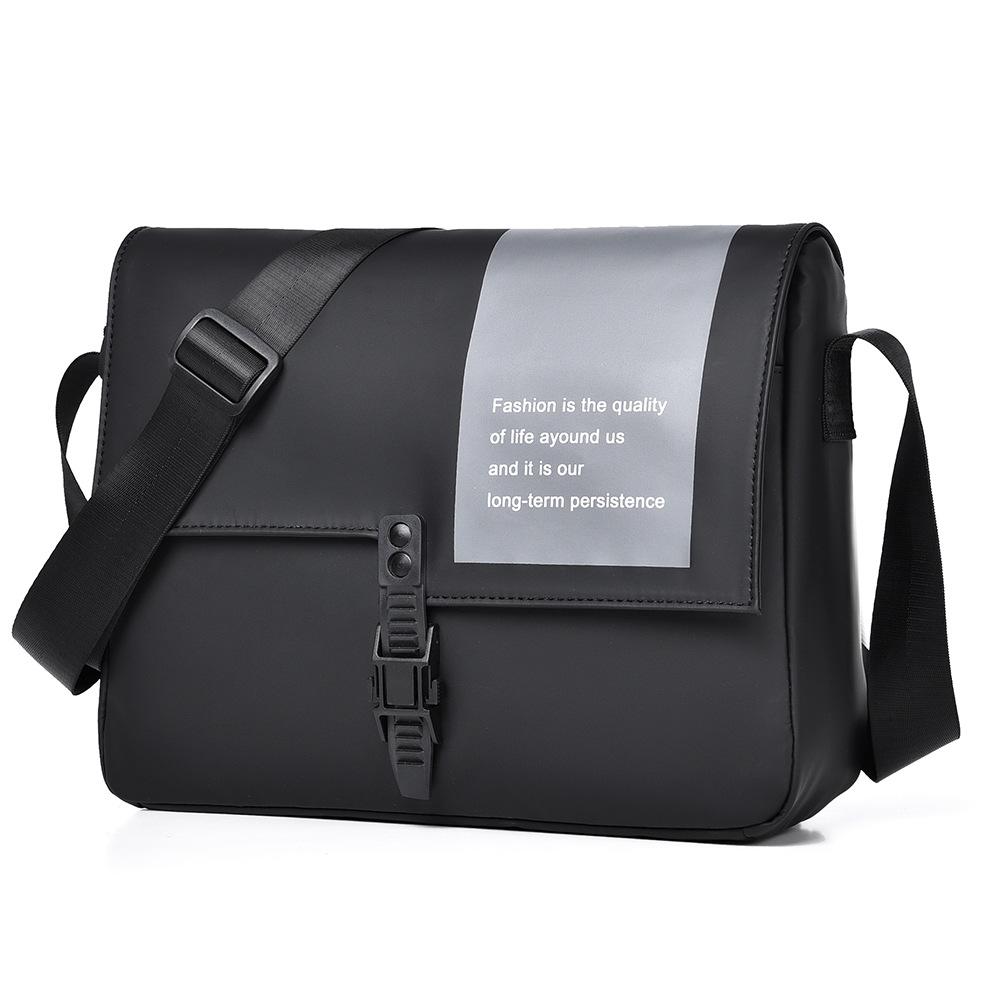 

Мужская дорожная наплечная сумка, сумка для поездок, большая вместимость, легкая сумка через плечо чёрный