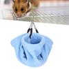 Hamster Bed Hanging Tunnel Hammock Warm Sleeping House for Rat Hamster Small AnimnalsBlue