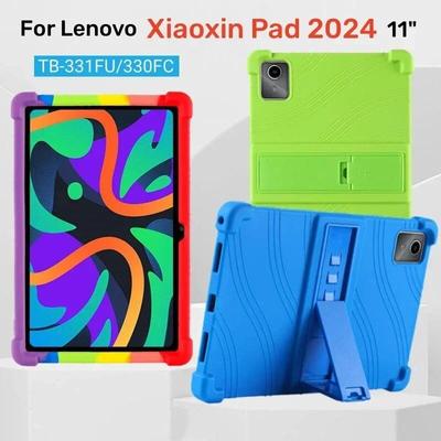 Pro Xiaoxin Pad 2024 Case 11'' měkký silikonový nárazuvzdorný zadní kryt pro Lenovo Tab M11 Xiaoxin Pad 2024 TB330FU TB331FC pro děti
