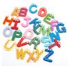 26PCS Wooden Thick letters Magnets for Toddlers Fridge Cute Animal Colorful ABC Magnetic Letters Toy Set for Kids Toddlers