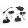 Sistem inteligent TPMS Wireless Android USB pentru monitorizarea presiunii în pneuri 5V Intern Extern pentru Afișaj Radio Auto de Navigație Alarmă