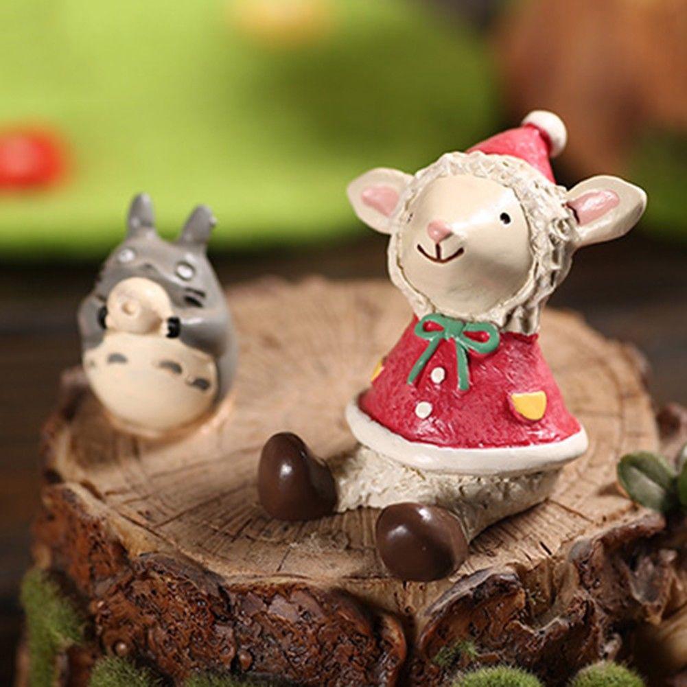 Aquarium Decor Fish Tank Aquarium Ornament Resin Crafts Cartoon Christmas Series Landscaping Decor