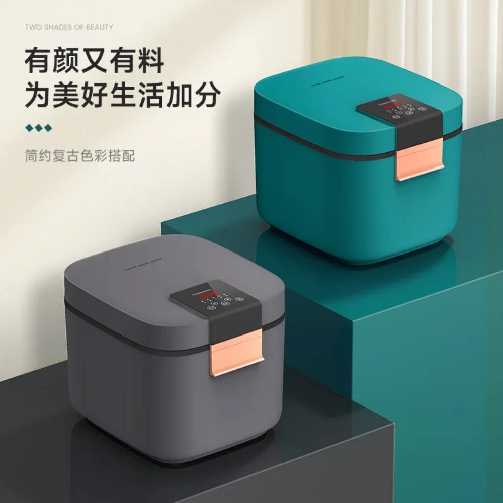 3L Intelligenter Reiskocher Multifunktionaler Haushalts-Antihaft-Topf Mini-Kochmaschine Küche Reiskocher mit niedrigem Zuckergehalt elektrisch