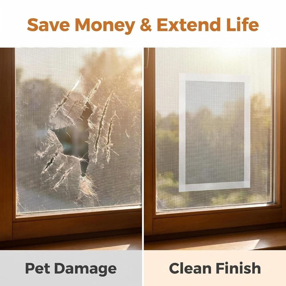 Strong adhesive window screen repair tape, window screen repair kit, fiberglass mesh door and window repair kit, tents, swimming pools
