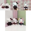 Plush Toy With Denim Pattern And Cartoon Design For Kids Gift