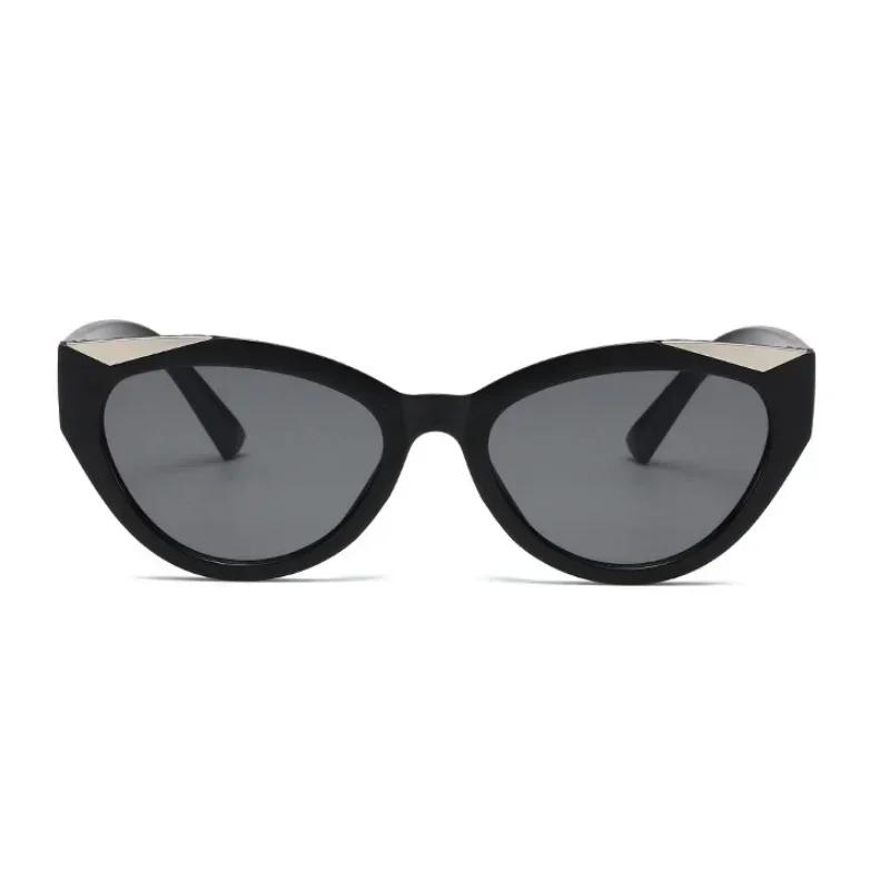 Vintage Cat Eye Sunglasses For Women Men Fashion Retro Minimalist Stylish Glasses Female Male