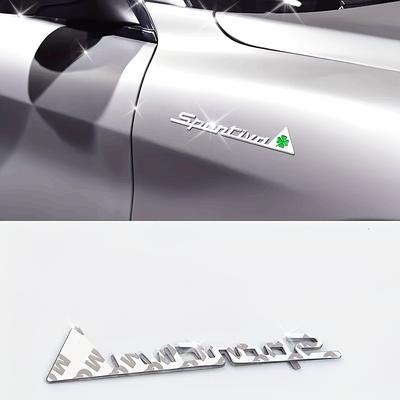 1pc Car Metal SPORTIVA Emblem Side and Rear Logo
