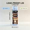 1PC Crazy Cat Lady Multi Cat Print 750ml Color Plastic Sports Water Bottle Leakproof Flip Straw Lid Suitable for Sports Office Home Use