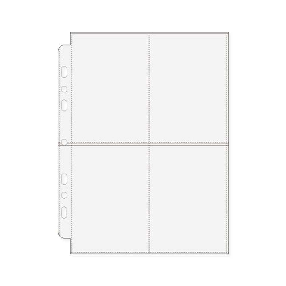 

10 шт. прозрачный A5 Kpop фотокарточка папка PP карта штамп штамп ювелирные изделия хранение канцелярские принадлежности Type C