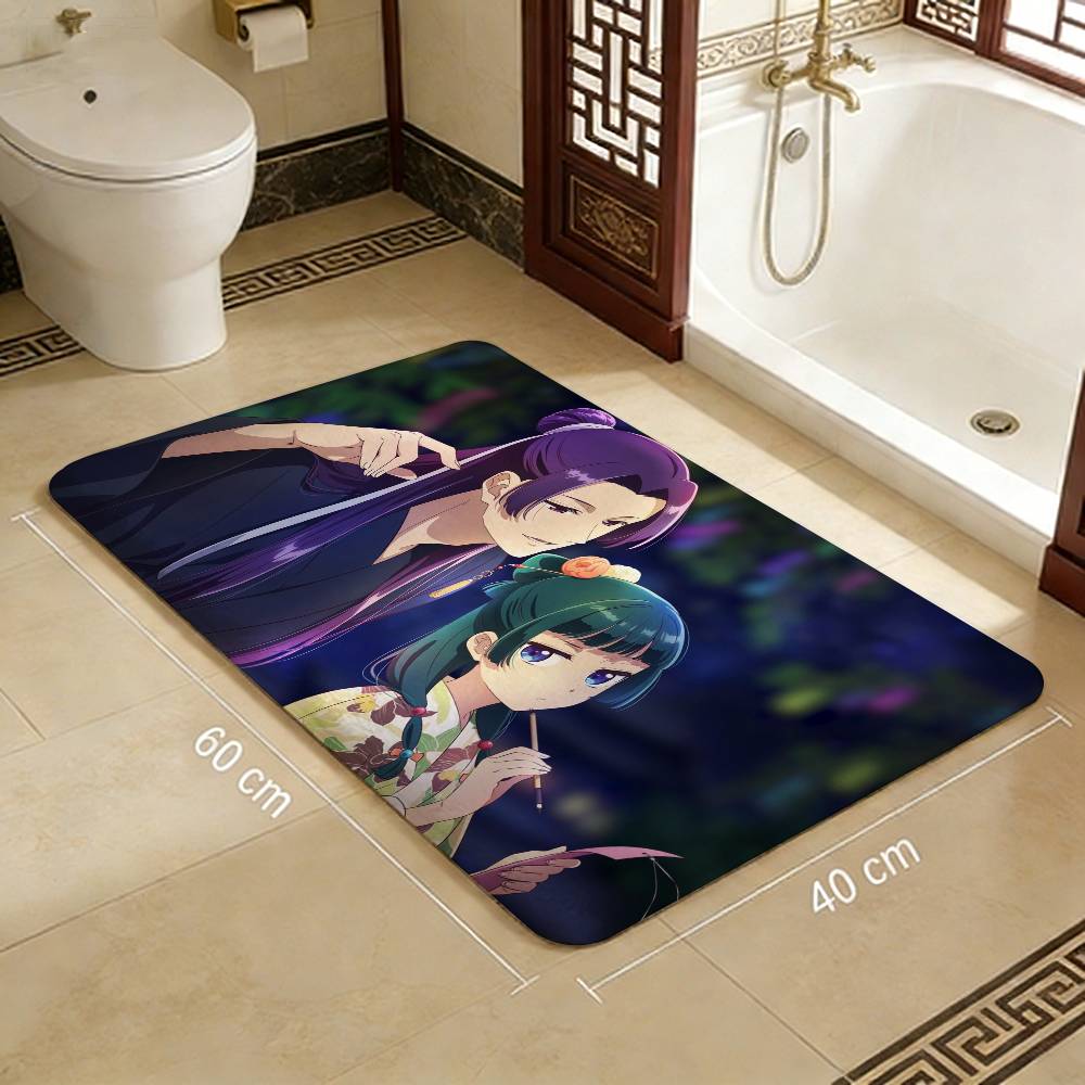 Maomao Jinshi A-Apothecary Diaries Hallway Carpet Washable Non-Slip Living Room Sofa Chairs Area Mat Kitchen Doormat Area Rug