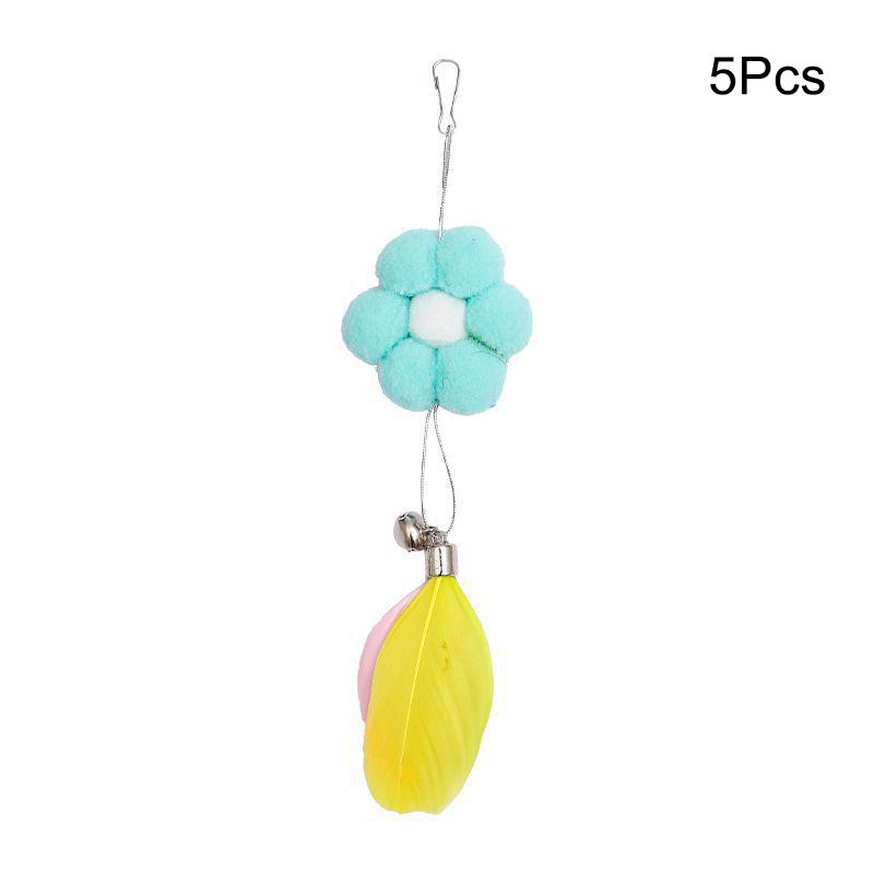 1/5Pcs Funny Suction Cup Cat Toy Removable Handheld Interactive Cat Toy Portable Pet Toys For Indoor Cats Cats Stick Toys