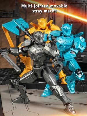 Robot Model Deformation Mecha 13 Multi-joint Movable Wanderer Doll Warrior Children's Assembly Toy Model Ornaments Boy Holiday G