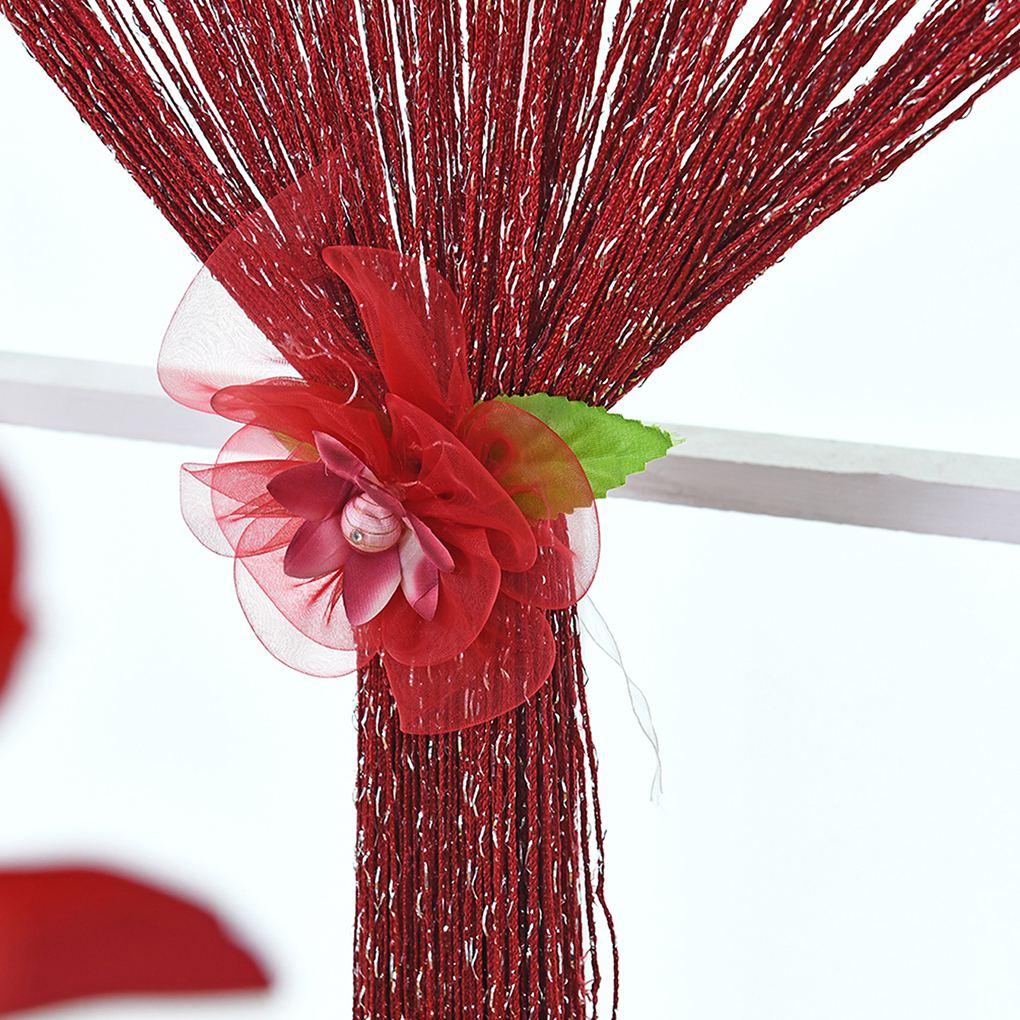 Modern String Curtain Panels Living Room Divider Voile Net Curtains
