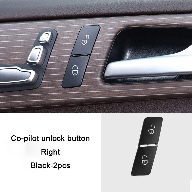 Skirta Mercedes Benz Mygtuko Užklijuojama Plokštelė CLA GLA GLE GLK A B C E Klasė ML GL W176 W246 W242 W204 W205 W212 C117 X166 X204 X156