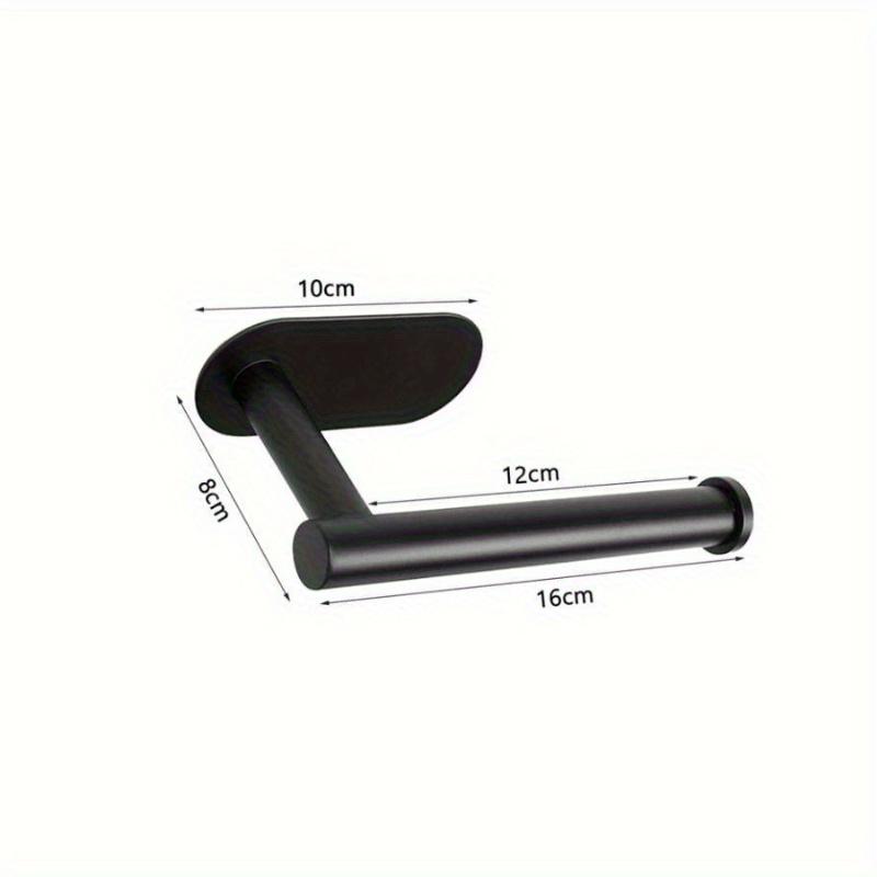 No Punching Wall Mounted Toilet Paper Holder Rustproof Anticorrosion Stainless Steel Bathroom Kitchen Roll Paper Toilet Holder