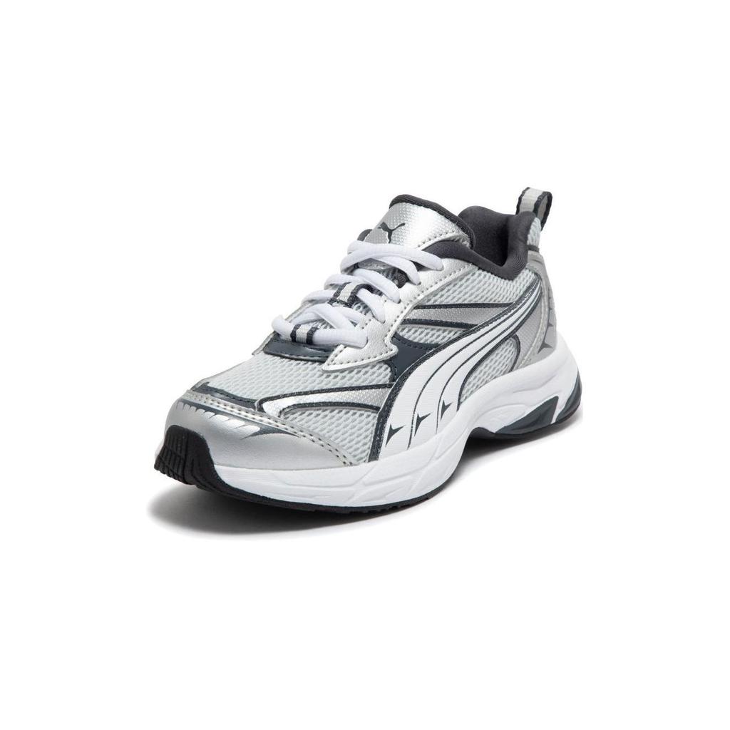 Puma Morphic PS Kids Casual Shoes Kids Shoes Gray Black 393793-06