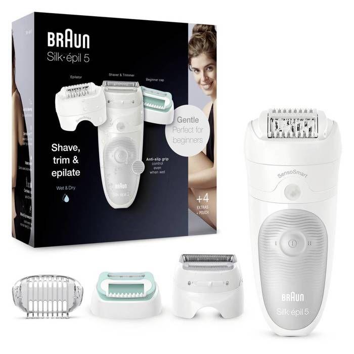 Braun LEGEPIL Epilateur Blanc