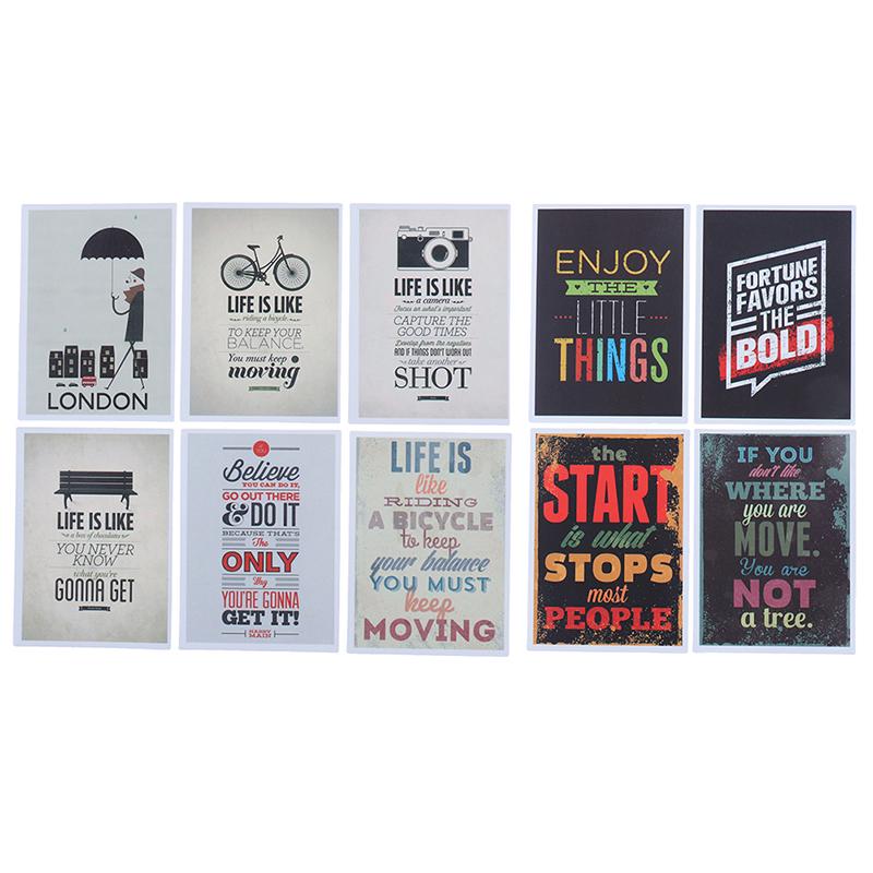 25Pcs Motivational Life Quotes Diary Stickers Skateboard Laptop Luggage Decals