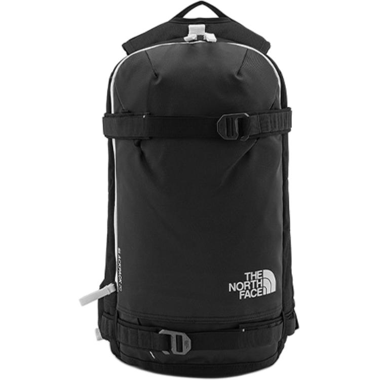 The North Face Logo Comfortable Multifunctional Backpack Unisex Backpack Black 3S99-KY4