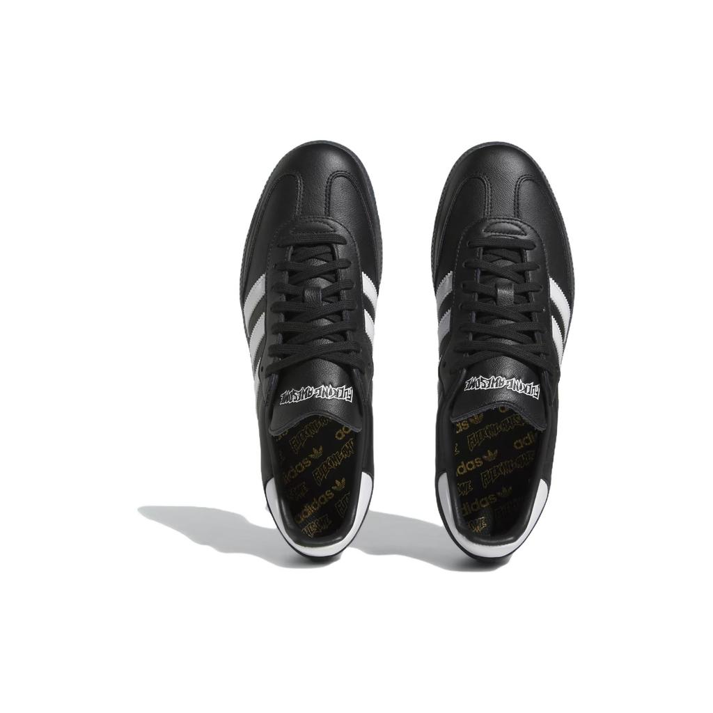 Fucking Awesome x adidas Samba Siyah Beyaz Unisex Spor Ayakkabı Core-Black Cloud-White Gold-Metallic ID7339