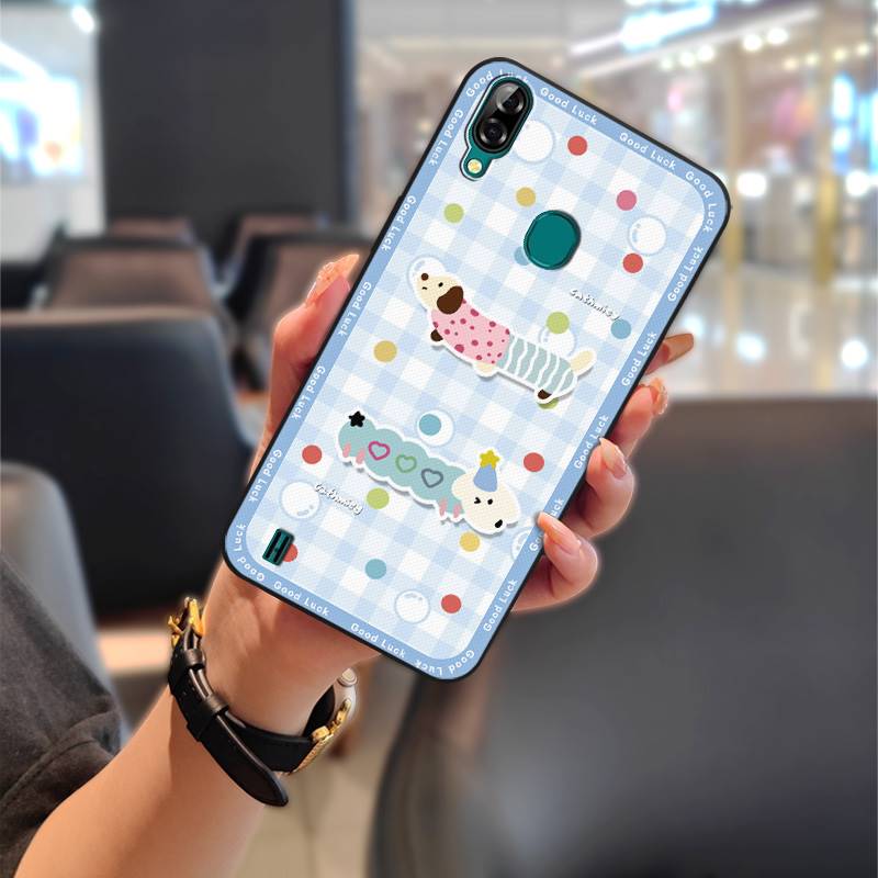 Shockproof Soft Case Phone Case For Blackview A60 Pro TPU Durable Anti-knock Waterproof Phone Pouch Animals Back Cover