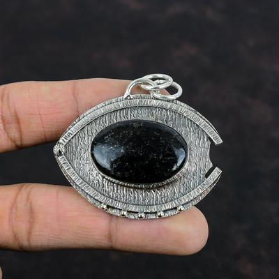 Nuumit Anhänger Handgefertigter Schmuck Original Edelsteinanhänger 925 Sterlingsilber Anhänger Designer Anhänger Geburtsstein Schmuck Verlobungsgeschenke