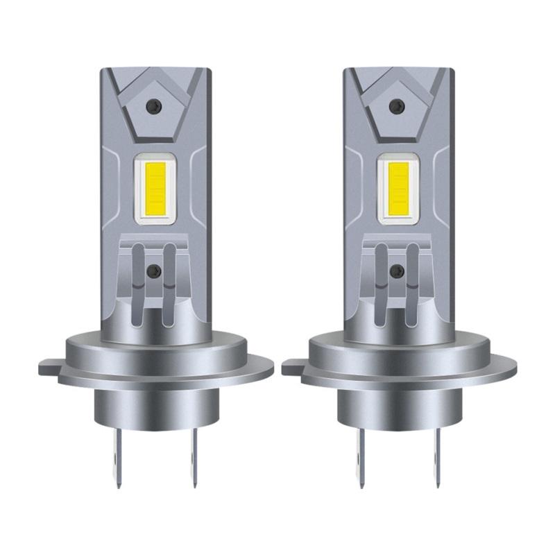 2pcs H7 9005 9006 H11 H11B LED Headlight Bulbs, 110W 2200LM Super Bright Car Headlight Bulbs, 6000K