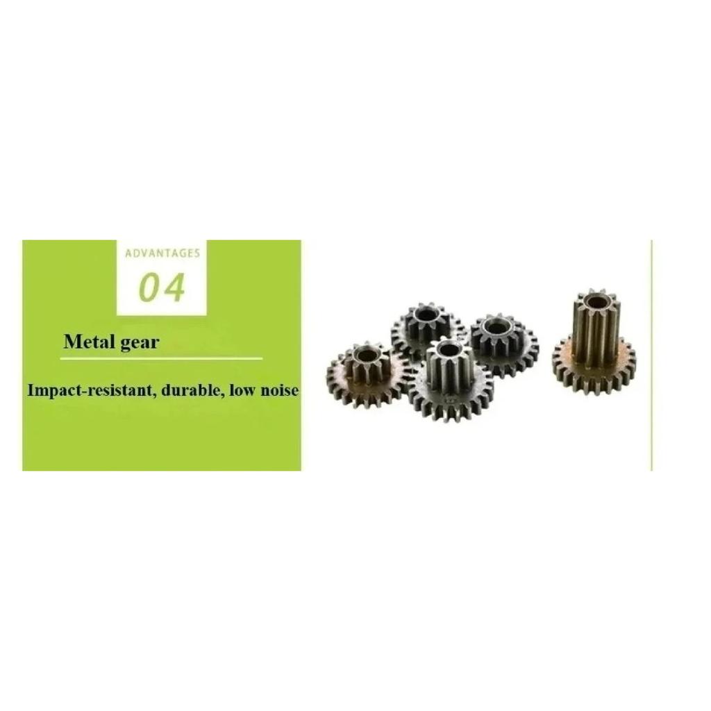 GB37-520 Hochdrehmomentmotor mit Regler DC 12V 24V Einstellbare Geschwindigkeit Vorwärts CW/CCW Smart Home Roboter Metall Elektromotor