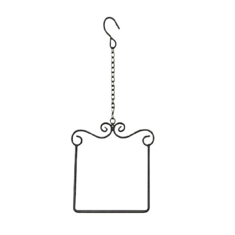 

Iron Hummingbird Swing For Outside Display Displaying Fine Artistic Work Hummingbird Swaying On Its Perch чорний