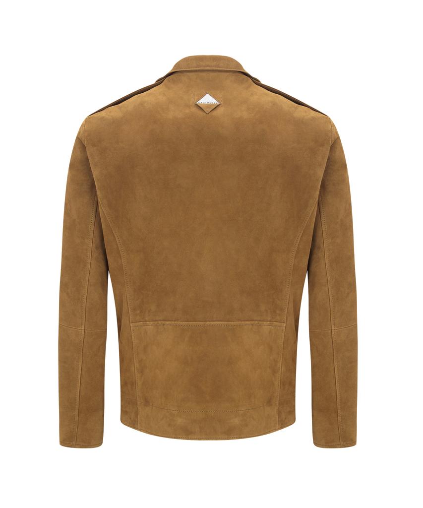 Ungimmick Suede Rider Jacket (Cognac/Goatskin)