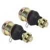 14mm Bolt Tie Rod Ends Ball Joints with Rubber Bushings Steel Alloy for 150cc 250cc Quad Dirt Bike