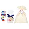 Fruit Forest Sweet and Happy Apple Scent Gift Set (Hand Cream and Bath Bomb, 1 Each) - Moisturizing Bath Additive, Fruity, Cute Gift, Ribbon Wrapped