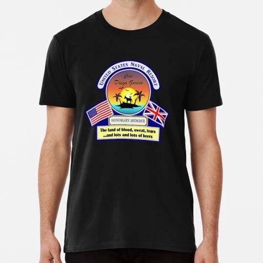 

Club Diego Garcia T-Shirt Tee Top Unisex Made in the USA 100% Cotton T-shirt Mens Tees Top M