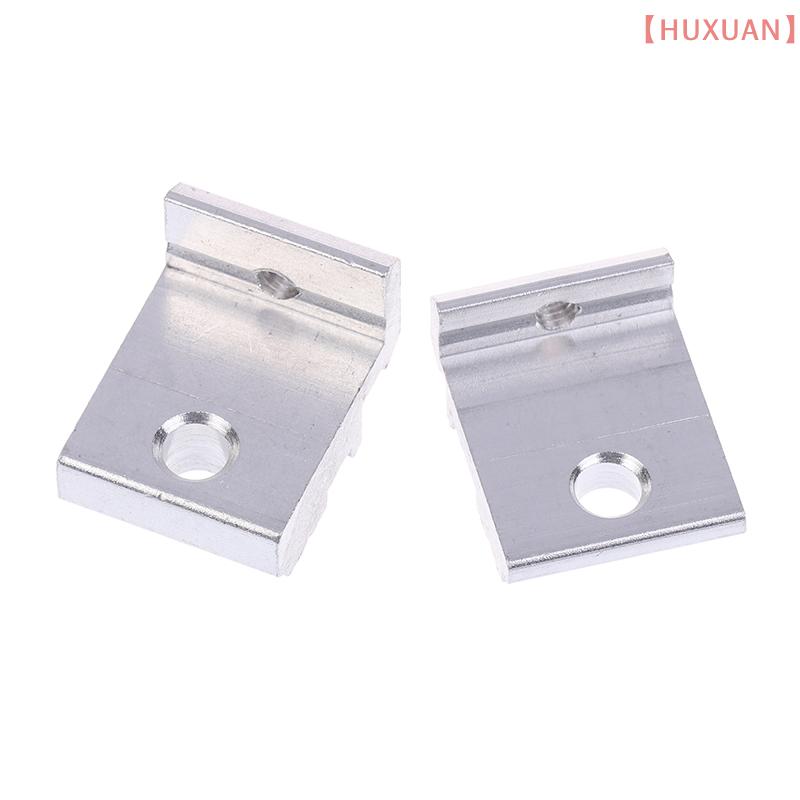1Set High Quality 2020 3030 4040 DIY Hardware Accessories  Aluminum Profile Fixing Parts Side Panel Bracket Accessories