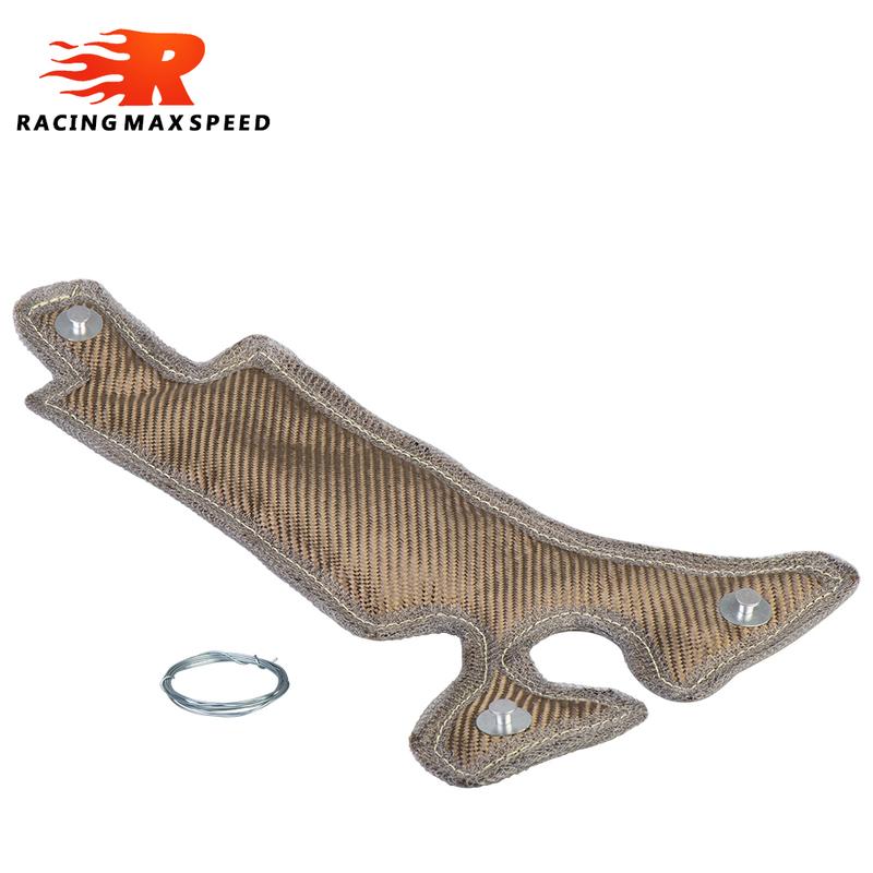 Lava Titamium Turbo Blanket Heat Shield Wrap For 2016+ Honda Civic 1.5T Stainless Steel Mesh
