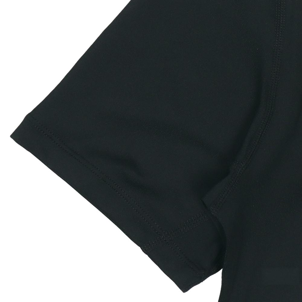 Li Ning Logo Print Quick-Dry Comfortable Fashion Short Sleeve Casual Sports Suit Unisex Suit Black AUDSB29-1+YAPV001-1
